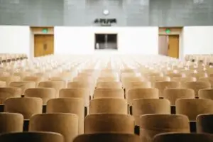 photo of college auditorium